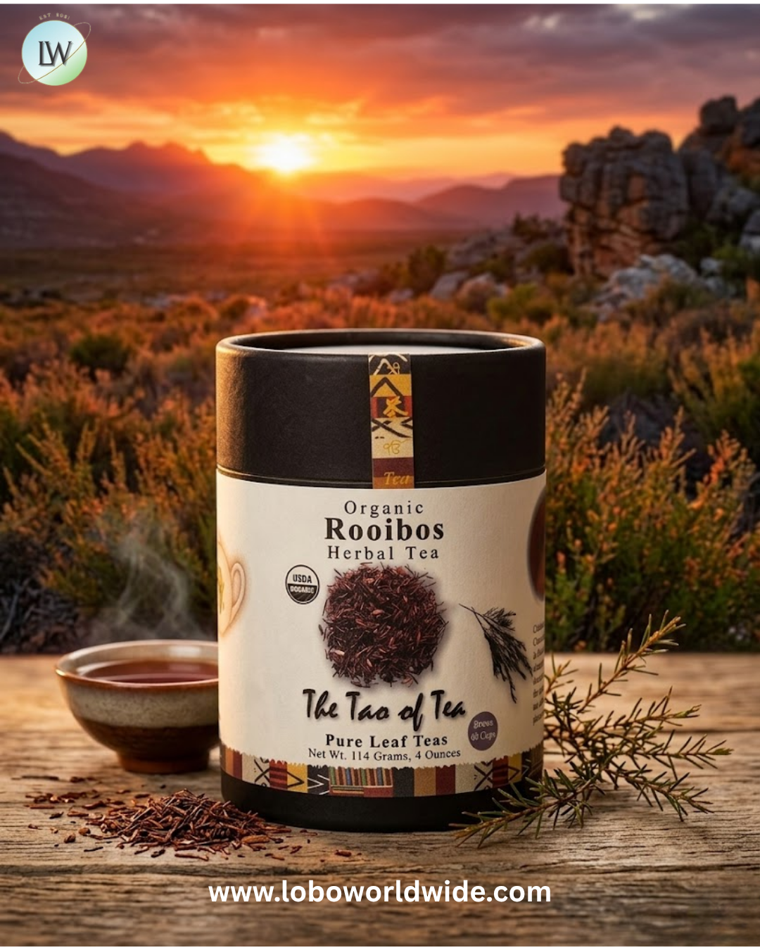 The Tao of Tea, Rooibos, 4 oz (114 g)