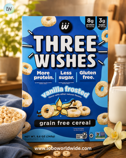 Three Wishes, Grain Free Cereal, 8.6 oz (245 g)