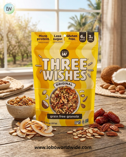 Three Wishes, Grain Free Granola, 8 oz ( 227 g)