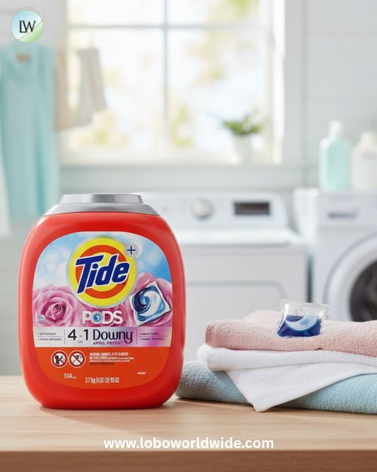 Tide Pods with Downy Laundry Detergent Pods, April Fresh, 104-count