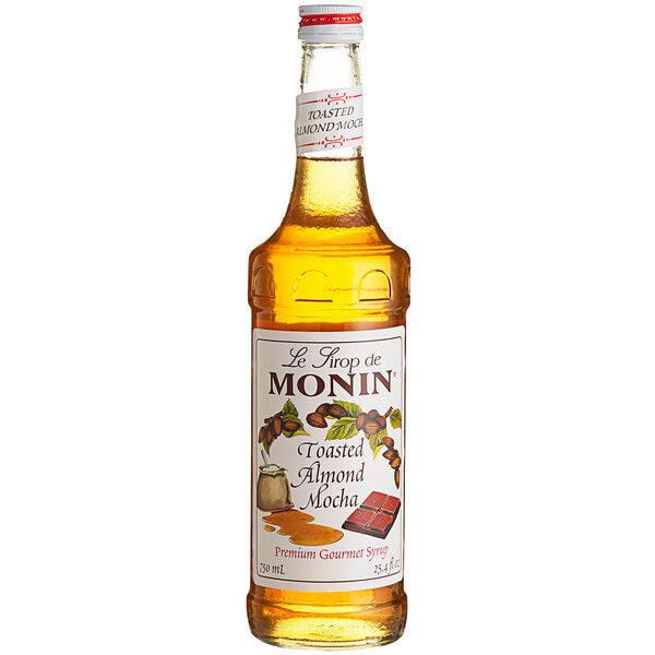Monin Premium Flavoring Syrup 750 mL-12/Case (Various Flavors)