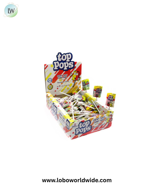 Top Pops Strawberry Lemon 48 Piece