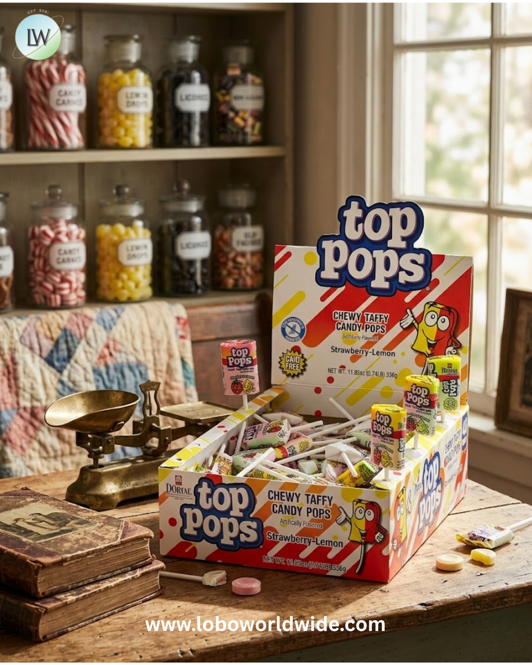 Top Pops Strawberry Lemon 48 Piece