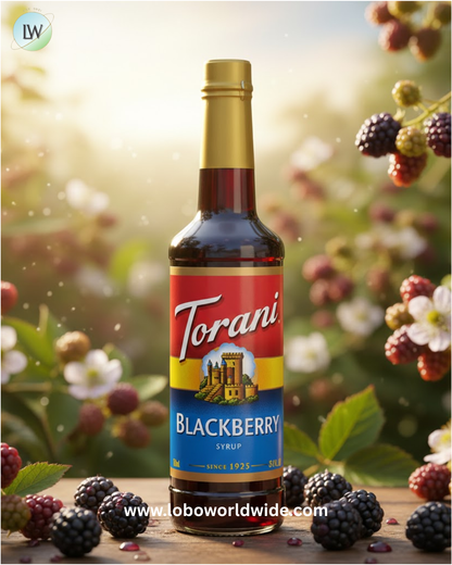 Torani Flavoring / Fruit Syrup 750 mL Glass Bottle-12/Case (Various flavors)