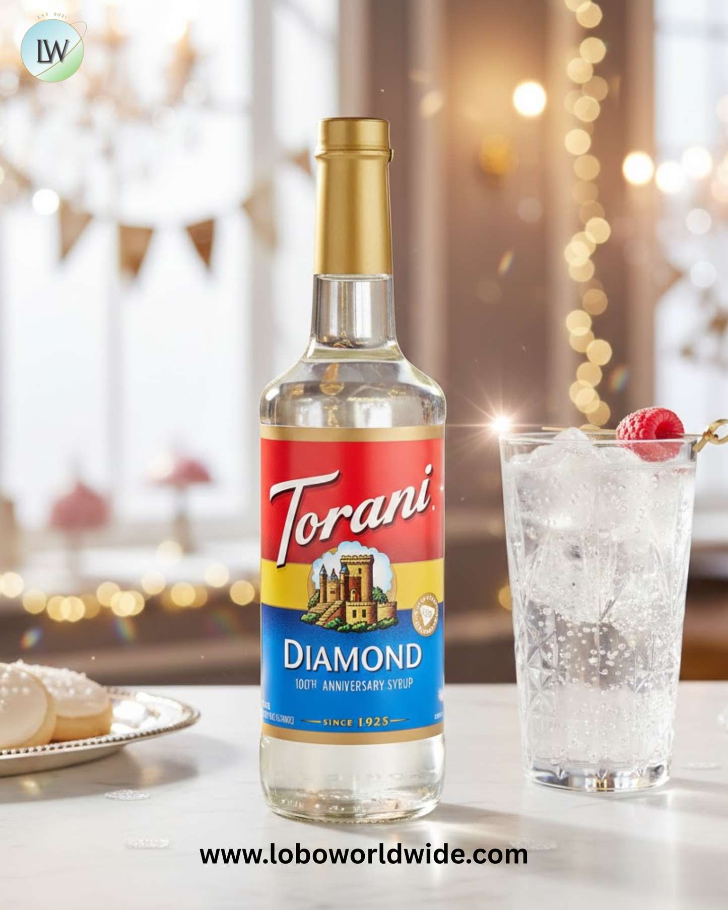 Torani Flavoring / Fruit Syrup 750 mL Glass Bottle-12/Case (Various flavors)