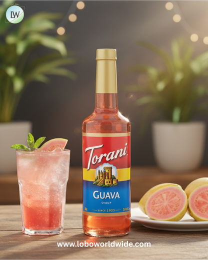 Torani Flavoring / Fruit Syrup 750 mL Glass Bottle-12/Case (Various flavors)