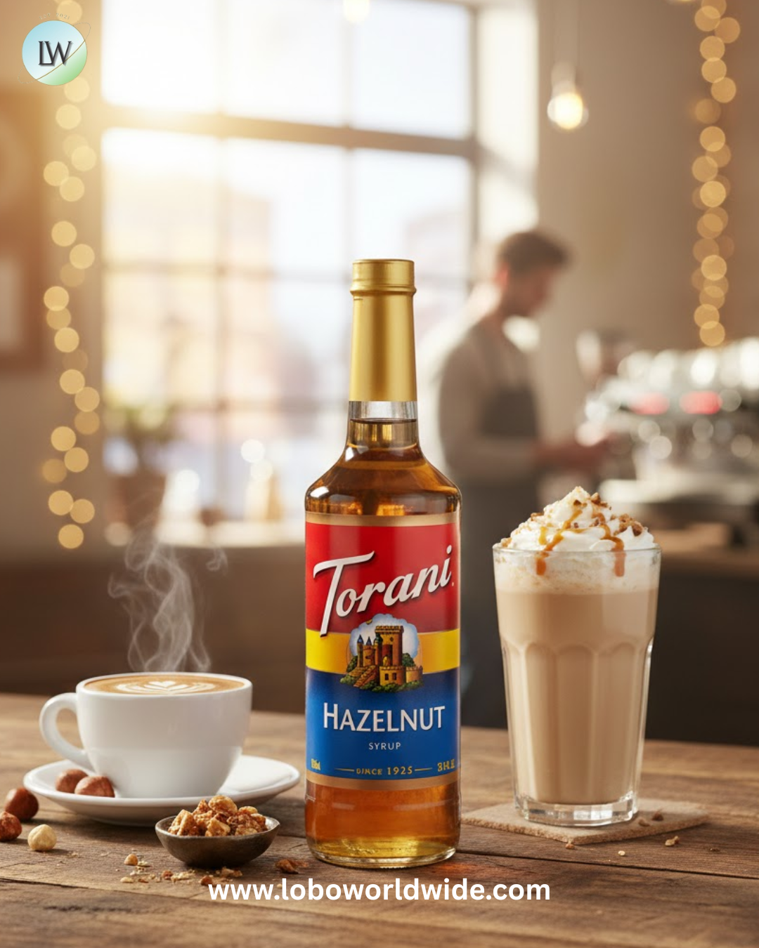 Torani Flavoring / Fruit Syrup 750 mL Glass Bottle-12/Case (Various flavors)