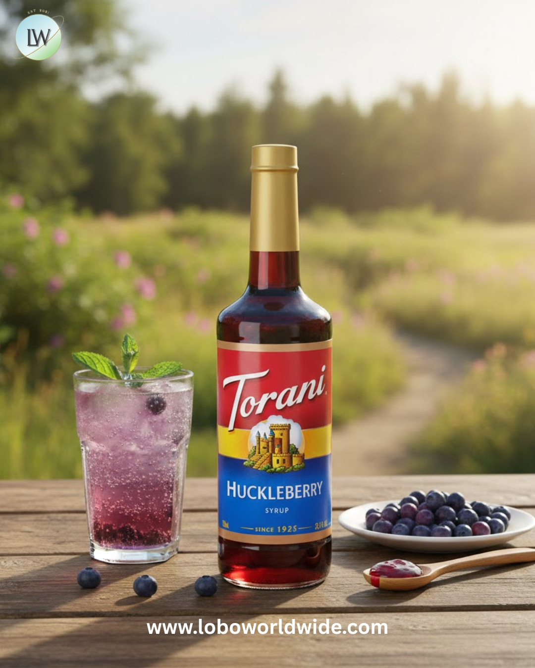 Torani Flavoring / Fruit Syrup 750 mL Glass Bottle-12/Case (Various flavors)