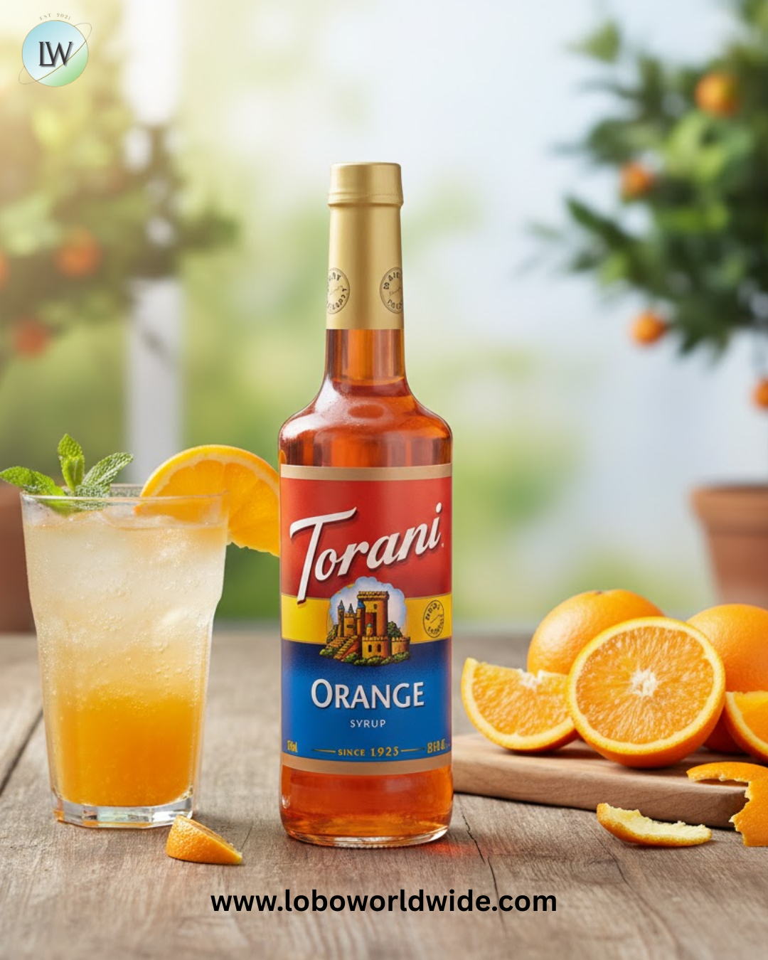 Torani Flavoring / Fruit Syrup 750 mL Glass Bottle-12/Case (Various flavors)