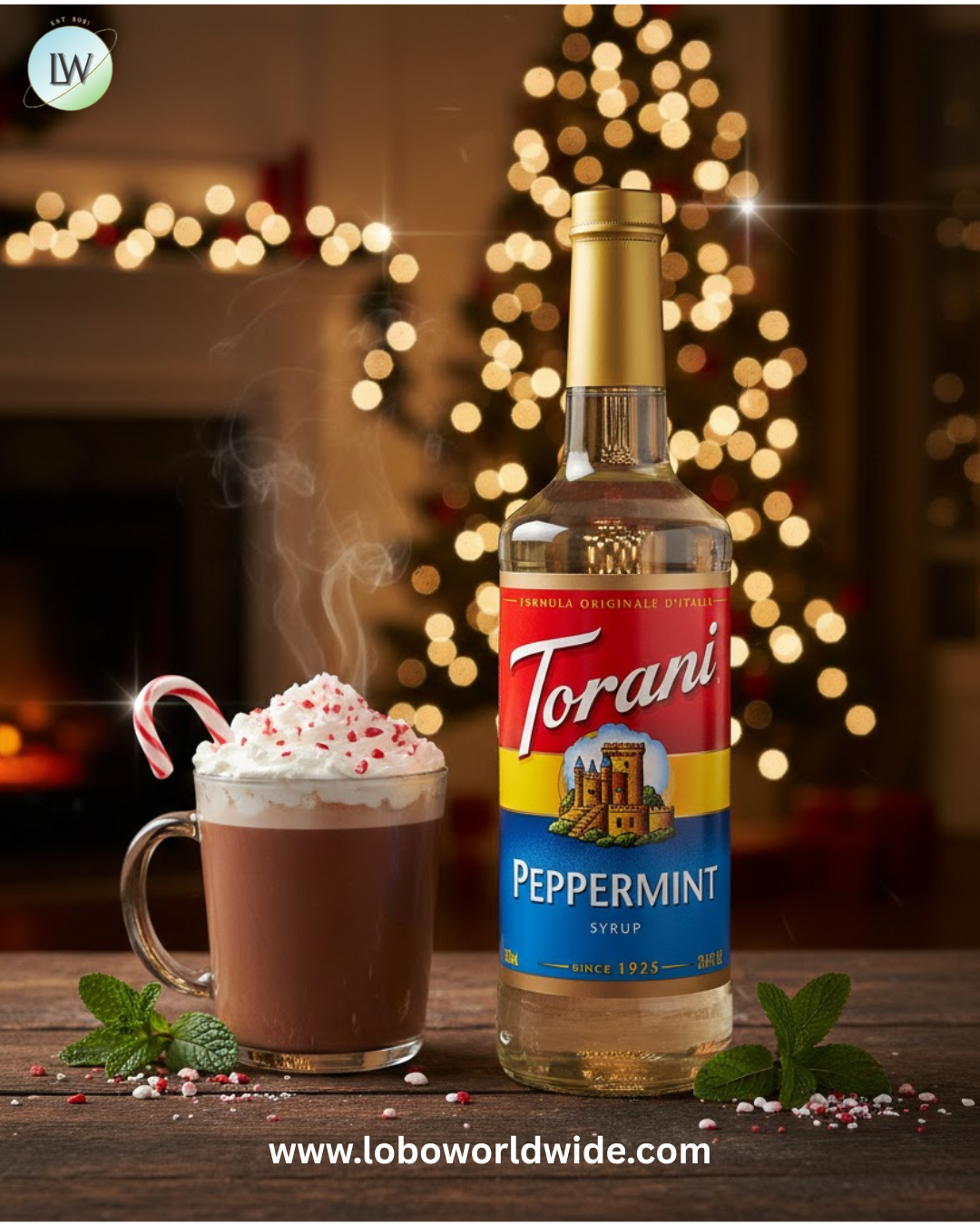 Torani Flavoring / Fruit Syrup 750 mL Glass Bottle-12/Case (Various flavors)