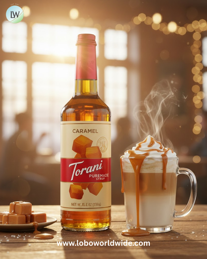 Torani Puremade Flavoring Syrup 750 mL Glass Bottle-4/case(Various Flavors)