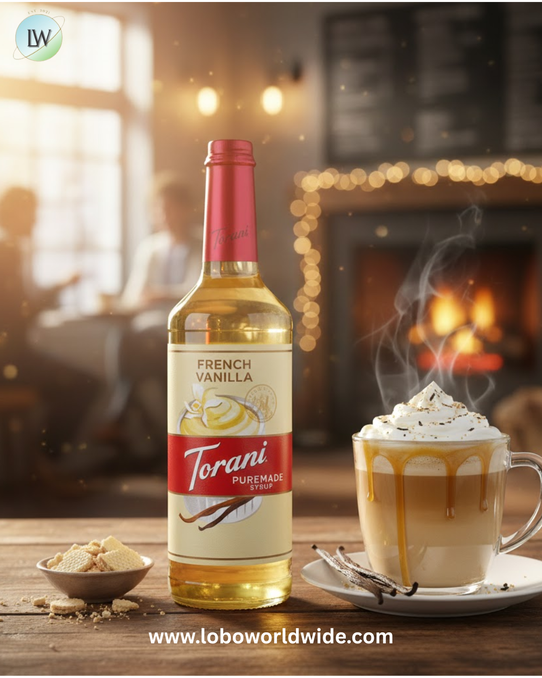 Torani Puremade Flavoring Syrup 750 mL Glass Bottle-4/case(Various Flavors)