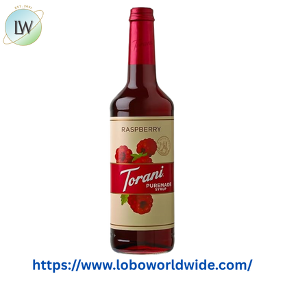 Torani Puremade Raspberry Flavoring Syrup 750 mL