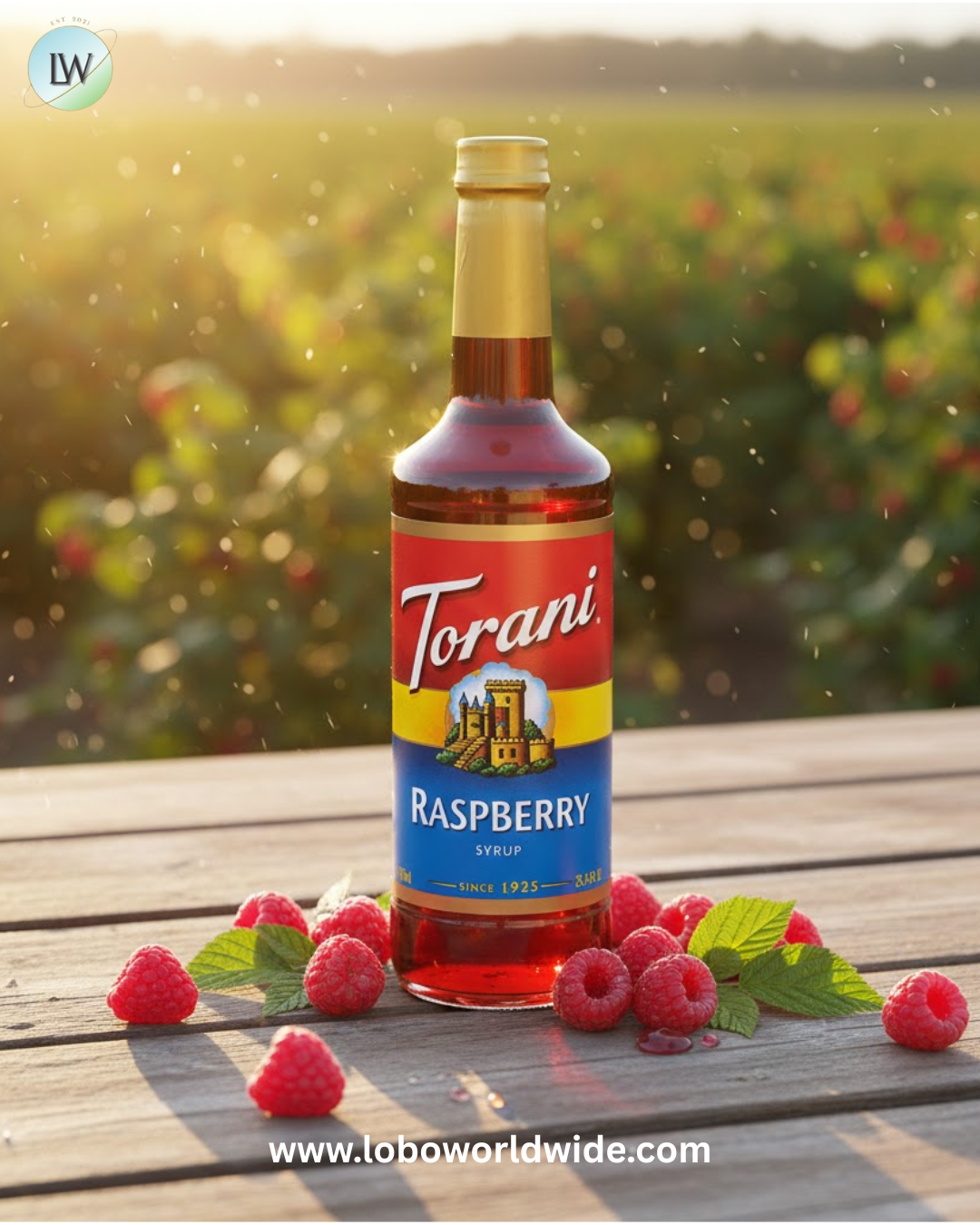 Torani Flavoring / Fruit Syrup 750 mL Glass Bottle-12/Case (Various flavors)