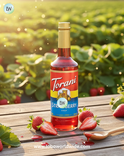 Torani Flavoring / Fruit Syrup 750 mL Glass Bottle (Various flavors)