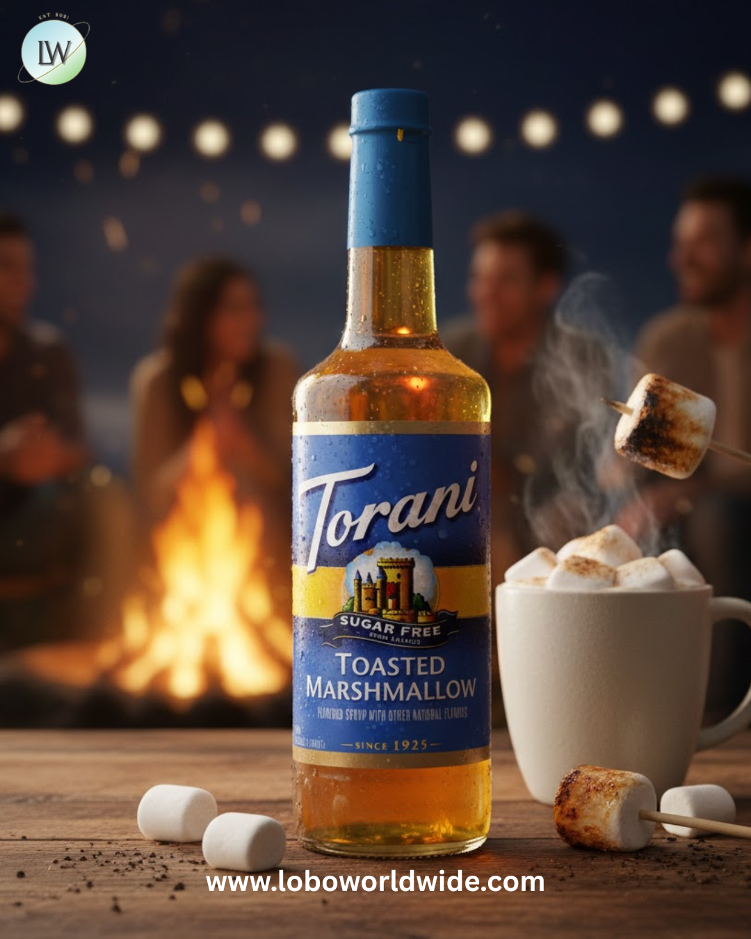 Torani Sugar-Free Flavoring Syrup 750 mL Glass Bottle - 12/Case (Various Flavors)