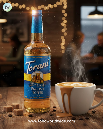 Torani Sugar-Free Flavoring Syrup 750 mL Glass Bottle(Various Flavors)