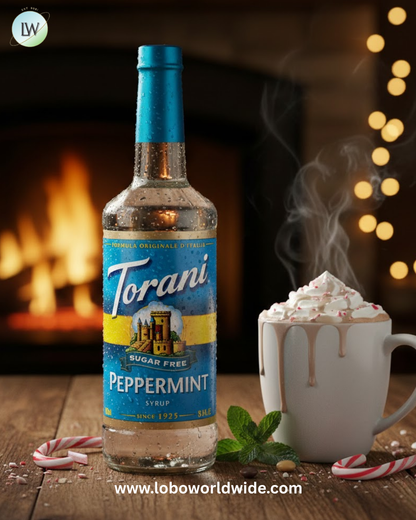 Torani Sugar-Free Flavoring Syrup 750 mL Glass Bottle(Various Flavors)