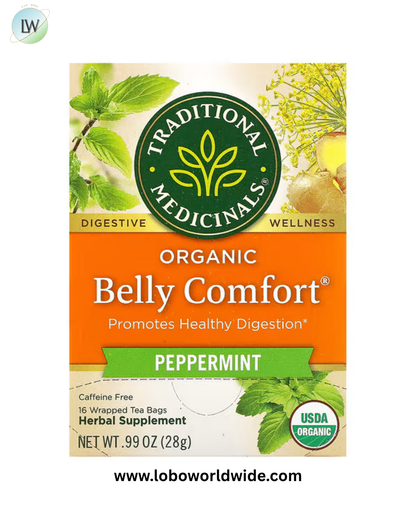 Traditional Medicinals, Caffeine Free, 16 Wrapped Tea Bags