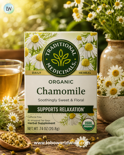 Traditional Medicinals, Caffeine Free, 16 Wrapped Tea Bags