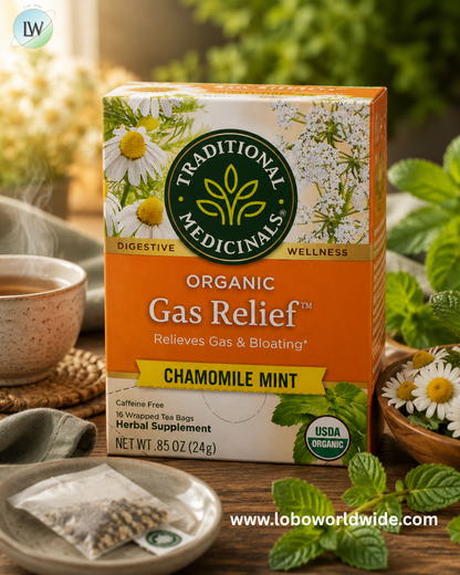 Traditional Medicinals, Caffeine Free, 16 Wrapped Tea Bags