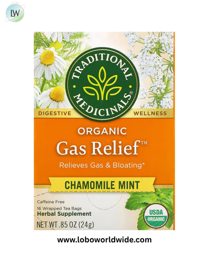 Traditional Medicinals, Caffeine Free, 16 Wrapped Tea Bags