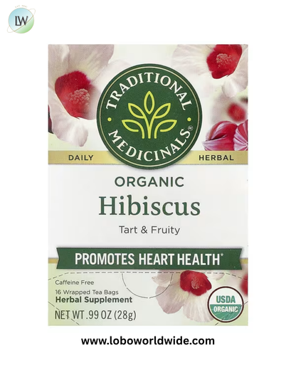 Traditional Medicinals, Caffeine Free, 16 Wrapped Tea Bags