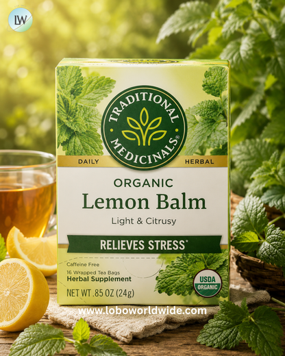 Traditional Medicinals, Caffeine Free, 16 Wrapped Tea Bags