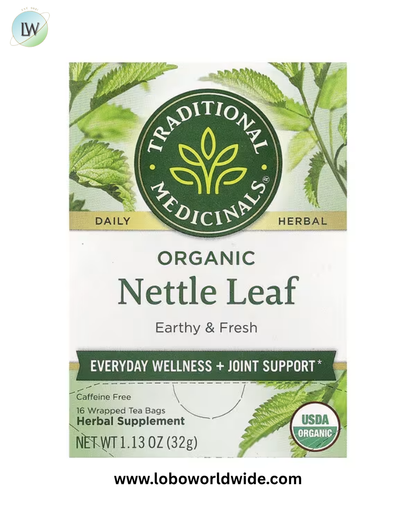 Traditional Medicinals, Caffeine Free, 16 Wrapped Tea Bags