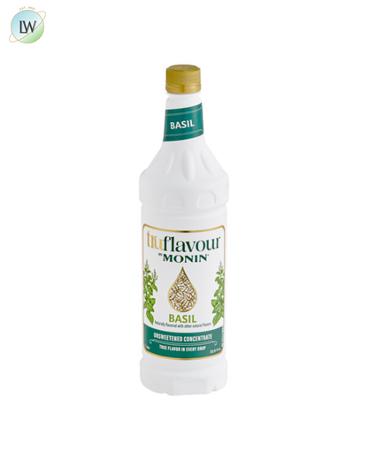 Monin TruFlavour Unsweetened Flavor Concentrate, 1 L (Various Flavours)