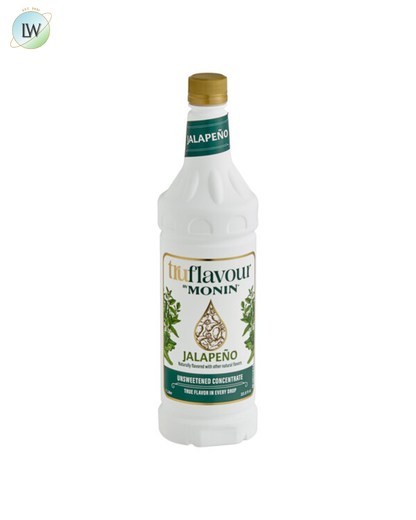 Monin TruFlavour Unsweetened Flavor Concentrate, 1 L (Various Flavours)