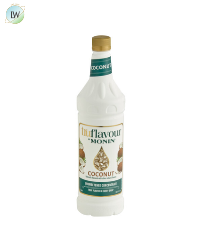 Monin TruFlavour Unsweetened Flavor Concentrate, 1 L (Various Flavours)