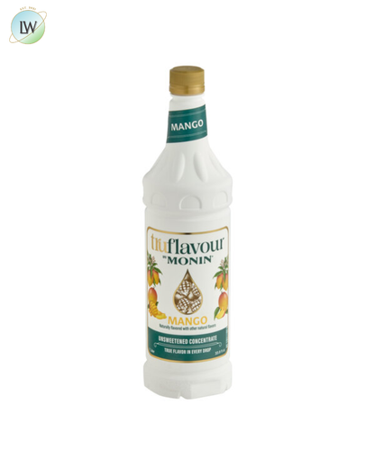 Monin TruFlavour Unsweetened Flavor Concentrate, 1 L (Various Flavours)