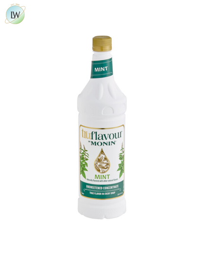 Monin TruFlavour Unsweetened Flavor Concentrate, 1 L (Various Flavours)