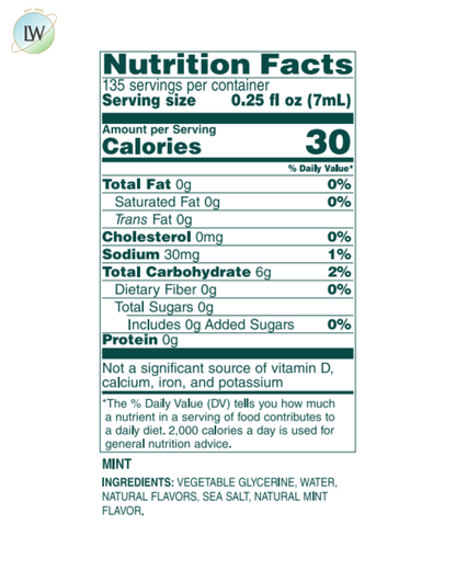 Monin TruFlavour Unsweetened Flavor Concentrate, 1 L (Various Flavours)