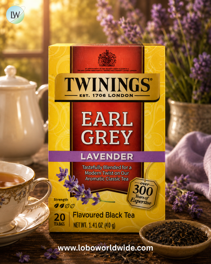 Twinings, Flavored Black Tea, 20 Tea Bags, 1.41 oz (40 g)