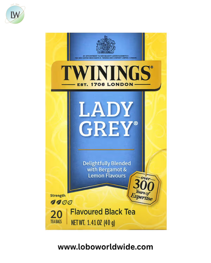 Twinings, Flavored Black Tea, 20 Tea Bags, 1.41 oz (40 g)