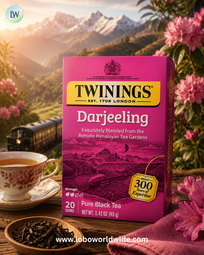 Twinings, Pure Black Tea, Darjeeling