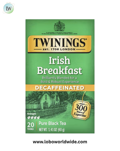 Twinings, Pure Black Tea, Irish Breakfast, 1.41 oz (40 g)