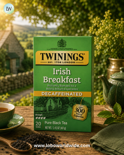Twinings, Pure Black Tea, Irish Breakfast, 1.41 oz (40 g)
