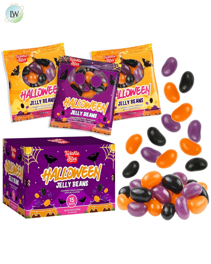 Twinkle Bites Halloween Jelly Beans Candy, 1.23 oz, 15 pk.