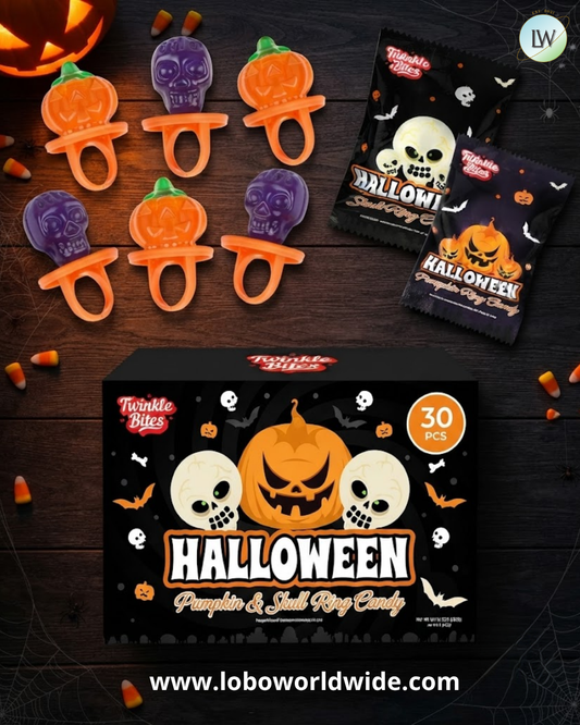 Twinkle Bites Halloween Ring Candy, 0.5 oz, 30 ct.