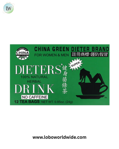 Uncle Lee's Tea, Dieters' 100% Natural Herbal Drink, No Caffeine