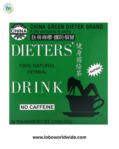 Uncle Lee's Tea, Dieters' 100% Natural Herbal Drink, No Caffeine