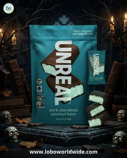 Unreal Dark Chocolate Coconut Candy Bars, 4.2 oz.