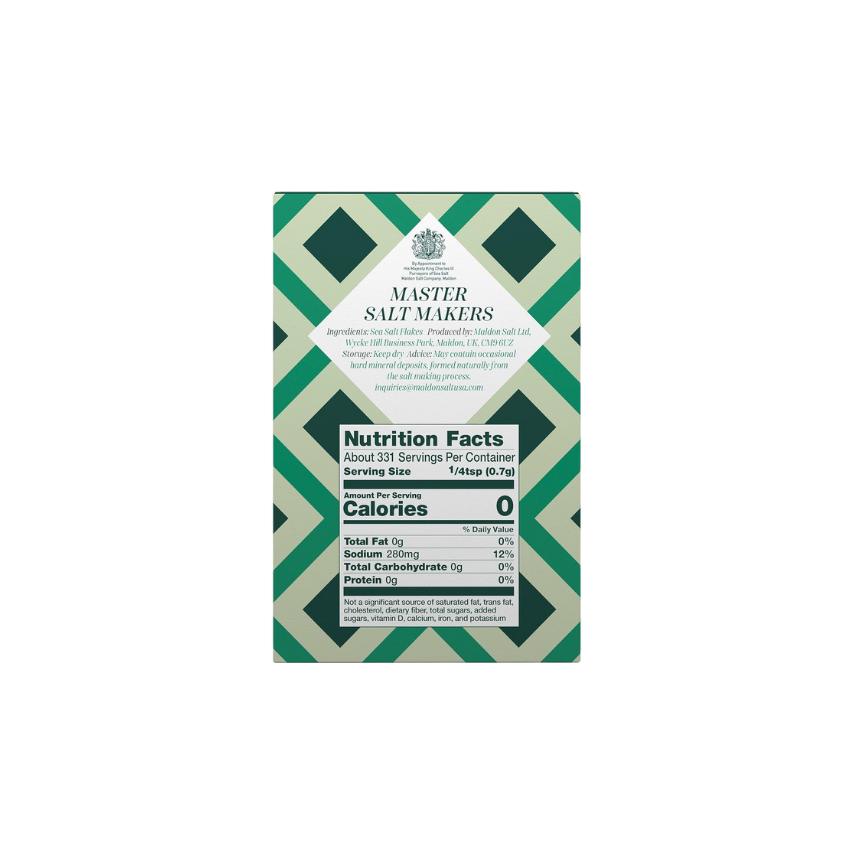 Maldon Sea Salt Flakes 8.5 oz. - 12/Case