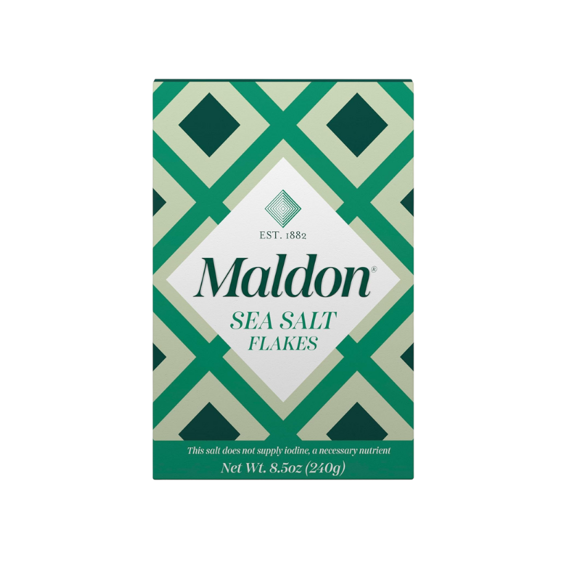 Maldon Sea Salt Flakes 8.5 oz. - 12/Case
