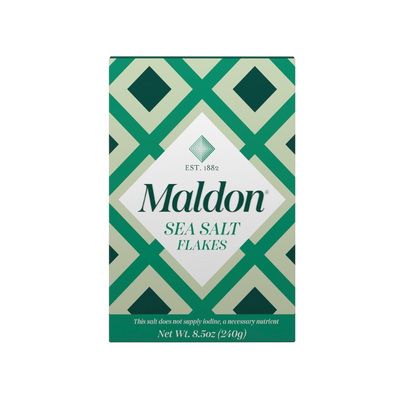Maldon Sea Salt Flakes 8.5 oz. - 12/Case