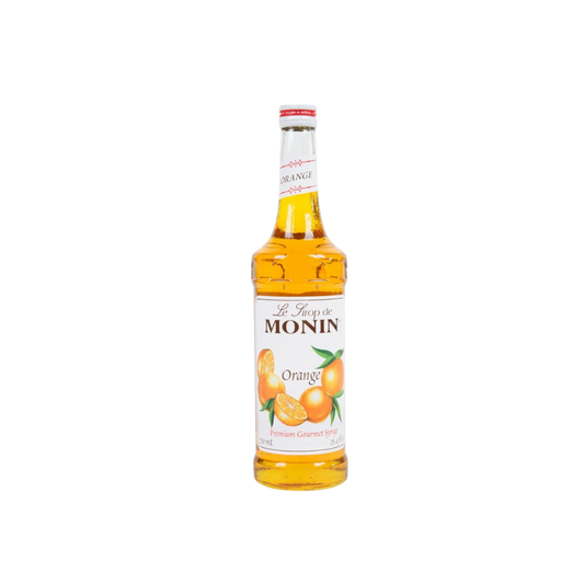 Monin Premium Candied Orange Flavoring Fruit Syrup 750 mL