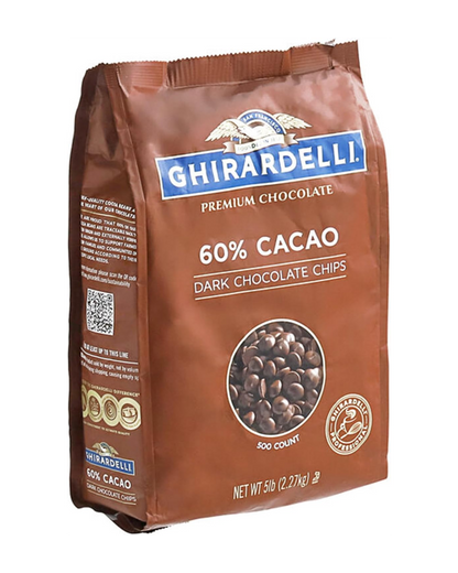 Ghirardelli Baking Chips, .8M, (Various Sizes)